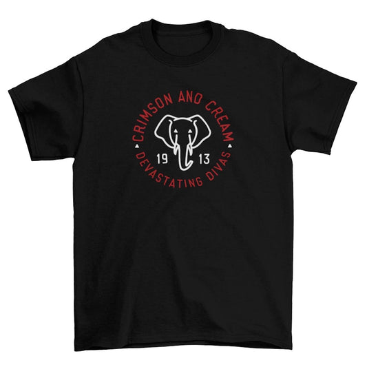 C&C Elephant Icon | Black T-Shirt