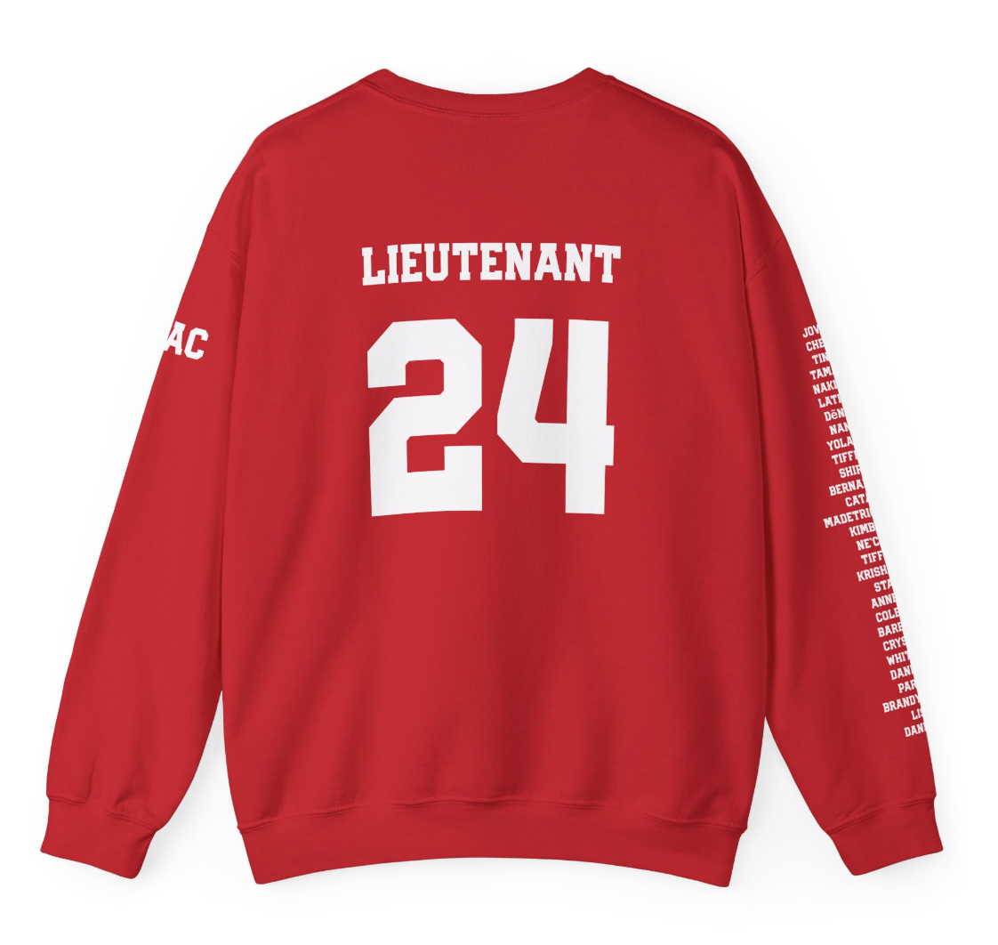 Personalized Line Sister Sweatshirt | Delta