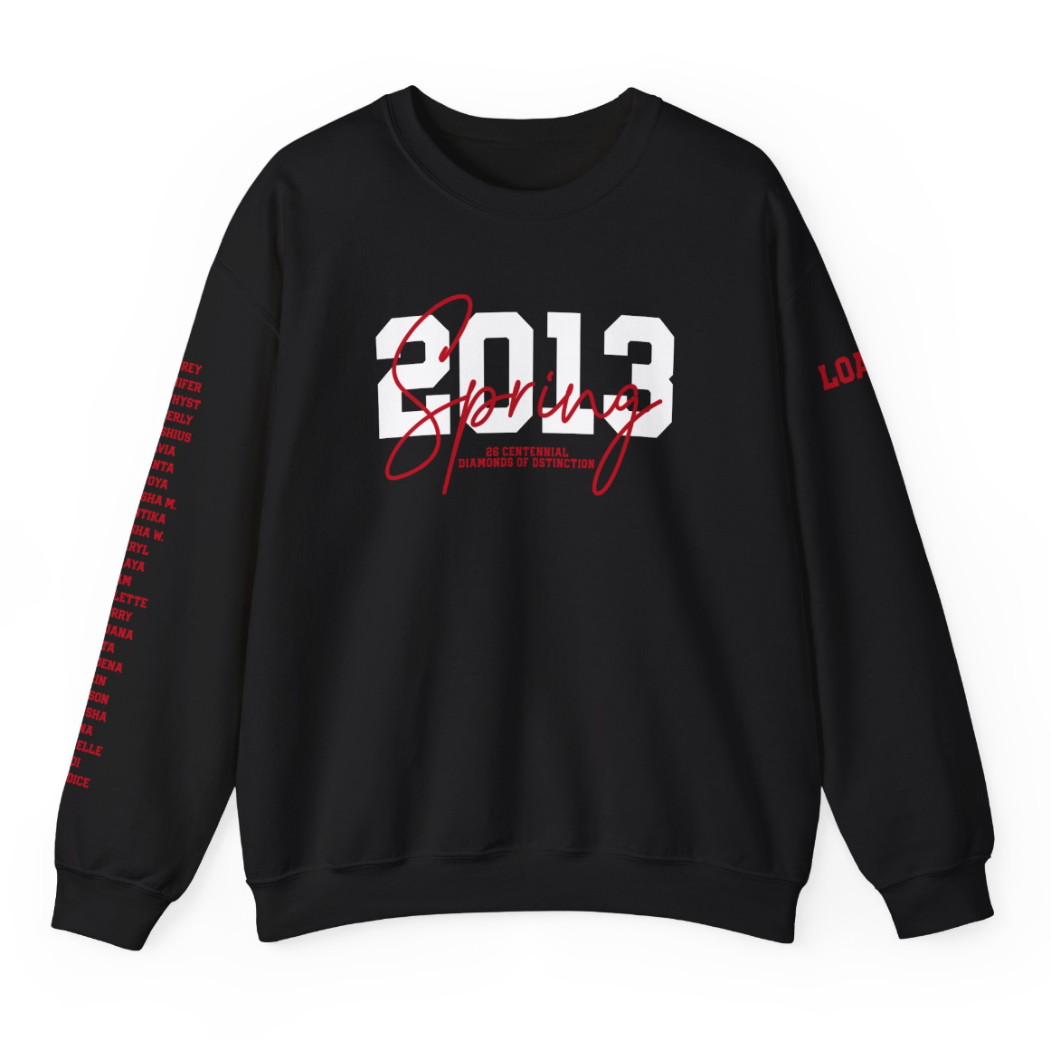 Personalized Line Sister Sweatshirt | Delta