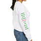 Personalized Line Sister Sweatshirt | Pink + Green