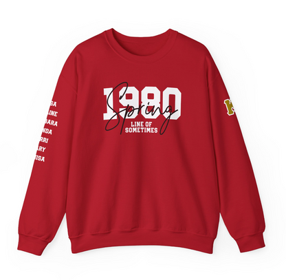 Personalized Line Sister Sweatshirt | Delta