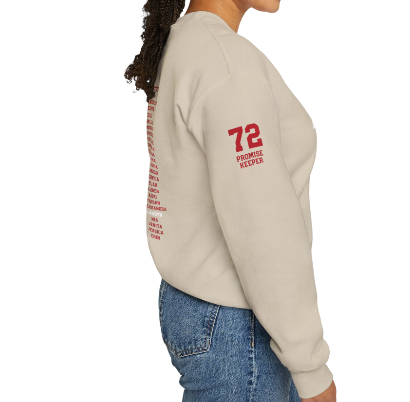 Personalized Line Sister Sweatshirt | Delta