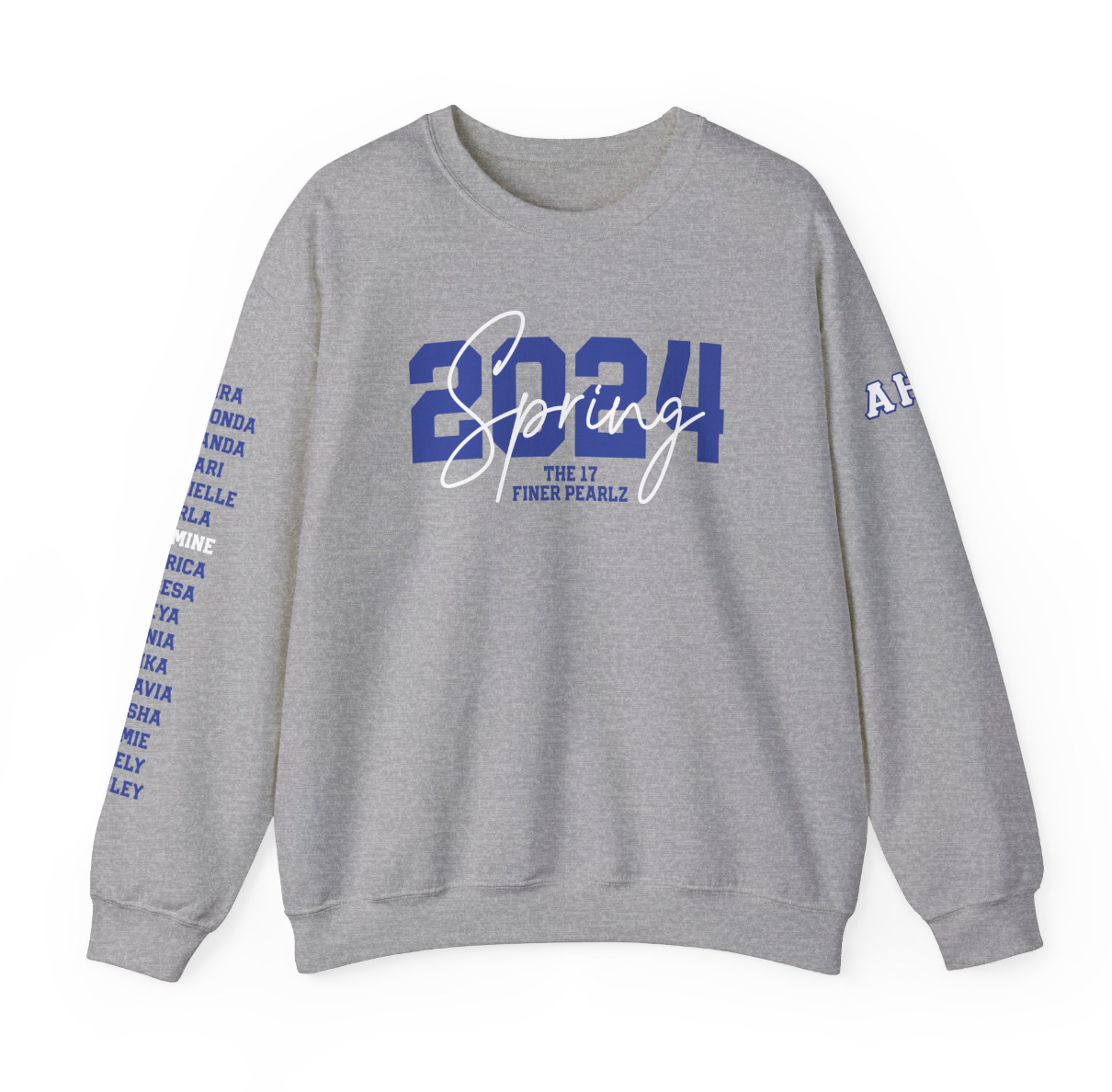 Personalized Line Sister Sweatshirt | Zeta