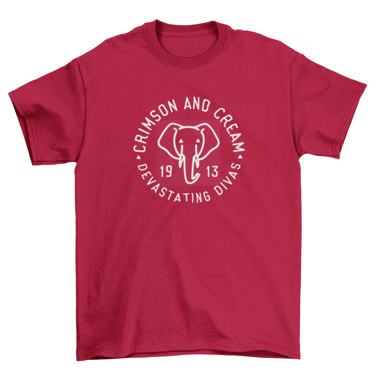 C&C Elephant Icon | Red T-Shirt