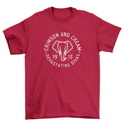 C&C Elephant Icon | Red T-Shirt