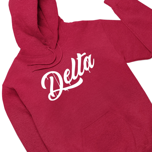Delta Drip | Red Hoodie